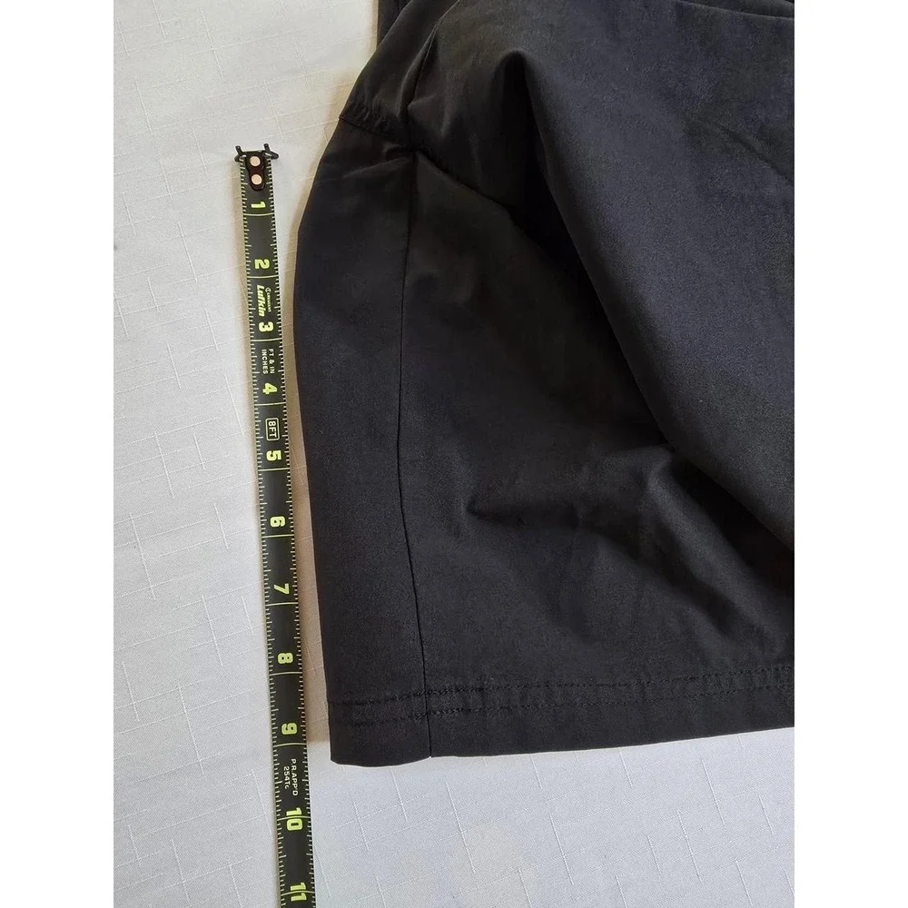 Orvis Mens Black Performance Cargo Shorts Size 34 Quick Dry Stretch Outdoor